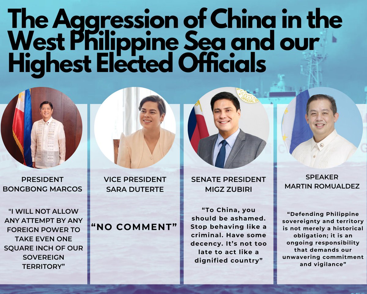 I have been saying that in the issues concerning the aggression of China in the West Philippine Sea -there’s no political colors nor middle ground. It is either you are for  the national interest of the Philippines or not.

In the middle of what it seems as though persistent…