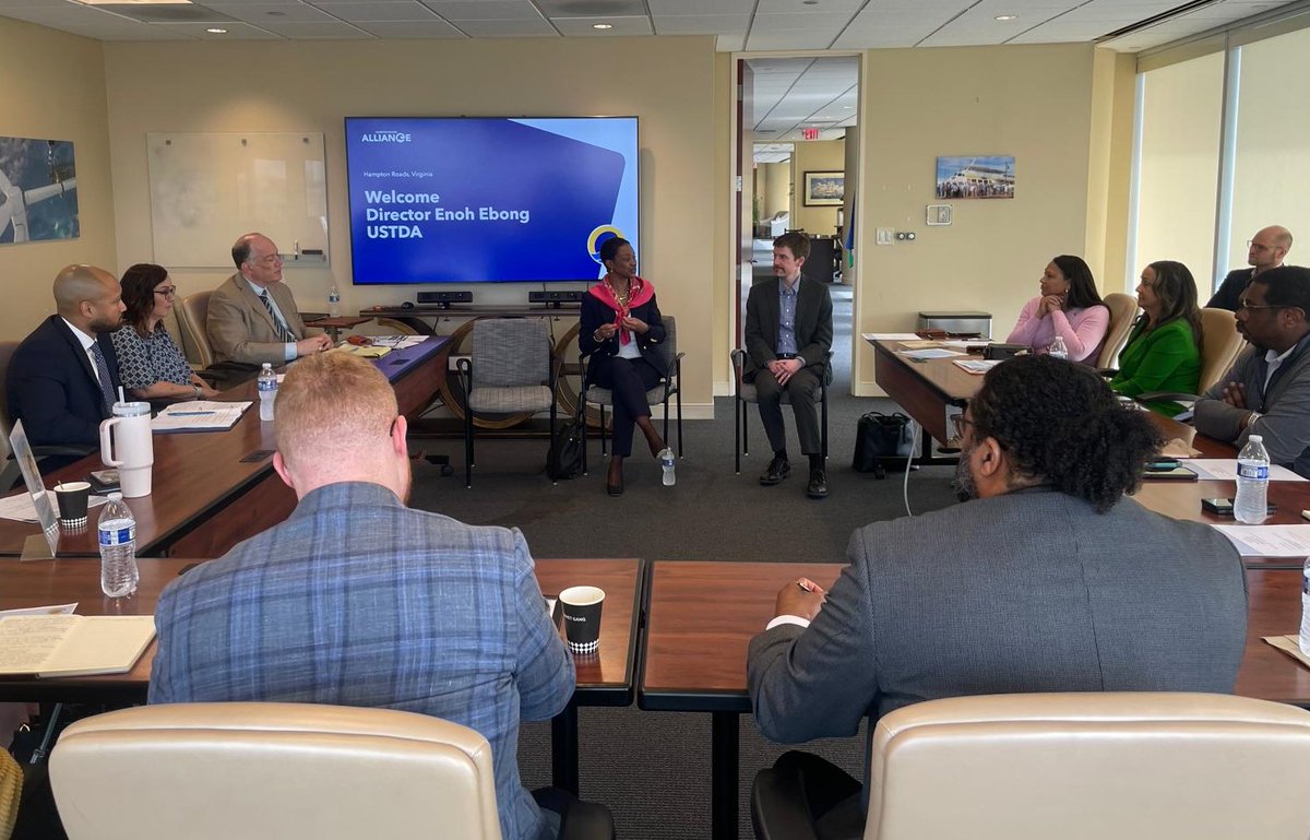 Thank you @HRVA_Alliance for the informative presentation on @DominionEnergy’s Coastal Virginia Offshore Wind project. At home and abroad, wind power supports U.S. jobs, provides clean power for our homes, and brings us closer to our net-zero emissions goals.