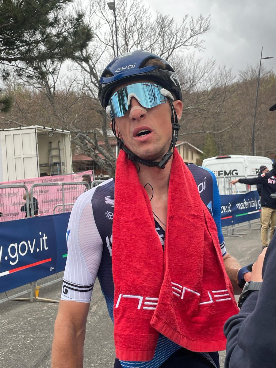 @georgenbennett @MattRiccitello @DerekGee7 Fifth for @georgenbennett following a strong performance on Prati Di Tivo. A really impressive ride from the Kiwi 👏🏻 

#IlGirodAbruzzo 🇮🇹 #YallaIPT