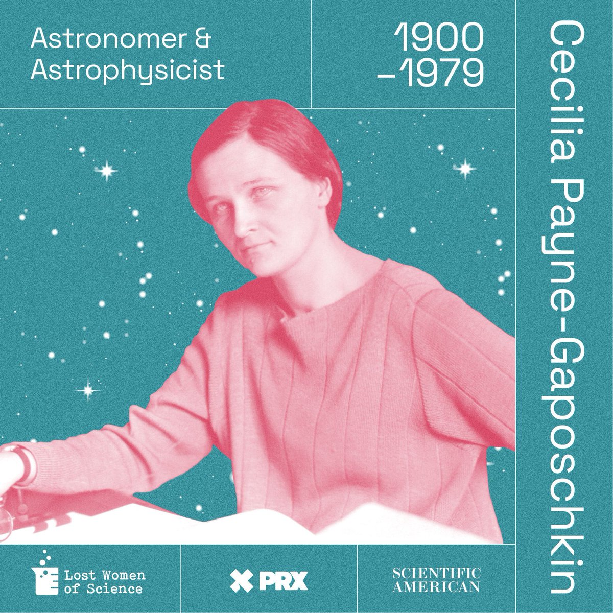 Did you catch the solar eclipse yesterday and it left you wanting more? This week on LWoS we are continuing the astronomy theme with one of our favorite episodes on astronomer Cecilia Payne-Gaposchkin, who figured out what the stars are made of. Listen to the full episode in bio!
