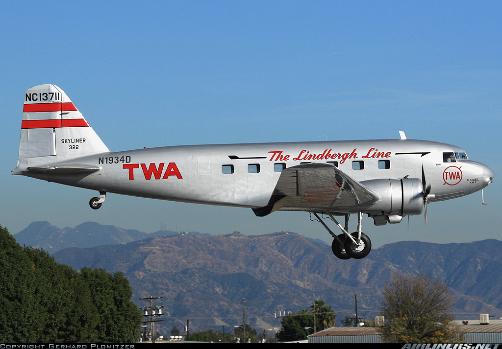 General Yeager flew the DC-3 - the last time was around 2009 in #Alaska . TWA was the launch customer for the Douglas DC-1 and enlarged DC2. Douglas produced the further enlarged the DC-3. The DC-3 soon entered widespread #airline service and became a classic. #ChuckYeager…