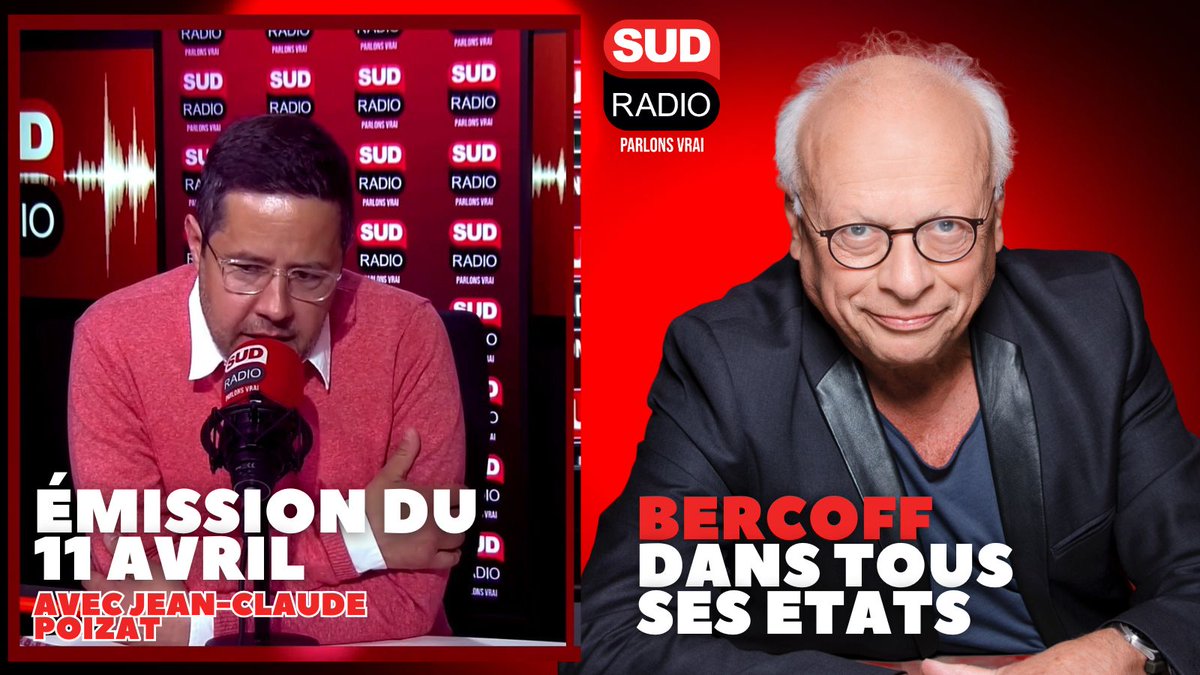 Vous avez manqué #BercoffDansTousSesÉtats ? Retrouvez le replay de l'émission du 11/04 en intégralité, avec @Anne_Vignot, Yann Vallerie (@Breizh_Info) et Jean-Claude Poizat au micro d'@andrebercoff : sudradio.fr/emission/andre…