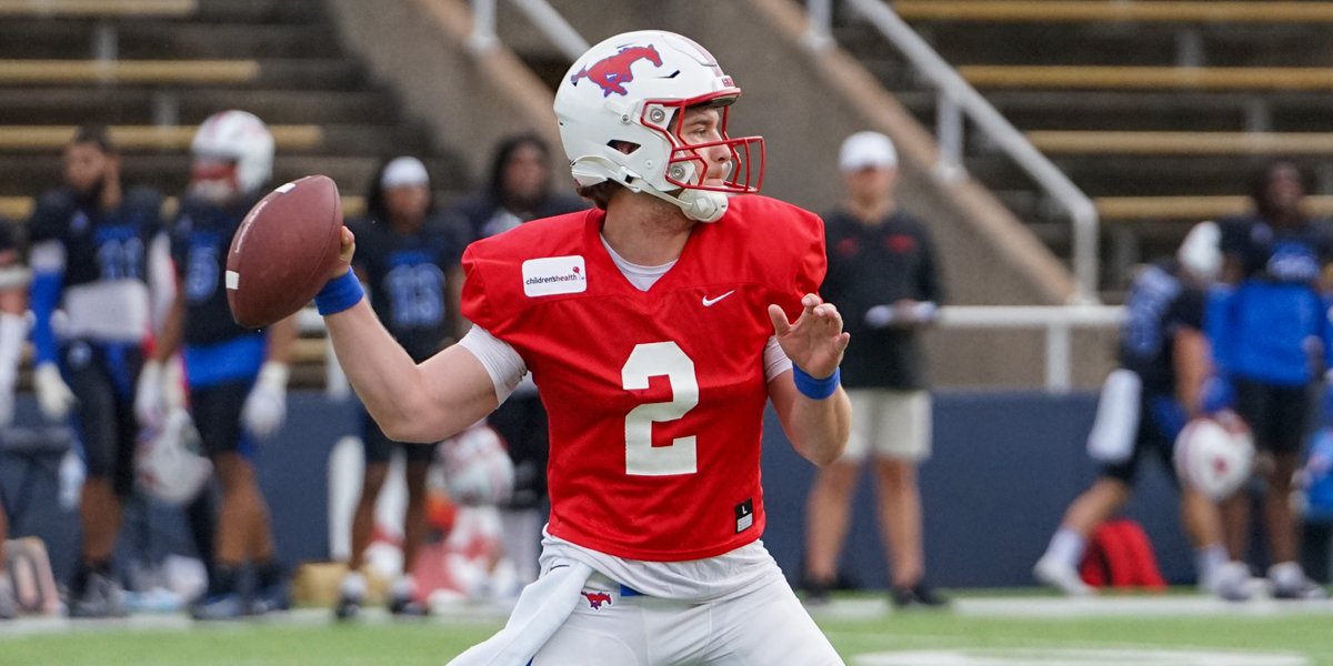 Now that SMU spring football is over, I take a look at where the position groups stand moving forward — starting with the quarterbacks 🔗: on3.com/teams/smu-must… (On3+) #PonyUp #PonyUpDallas #SMUFB #SMU @SMUOn3