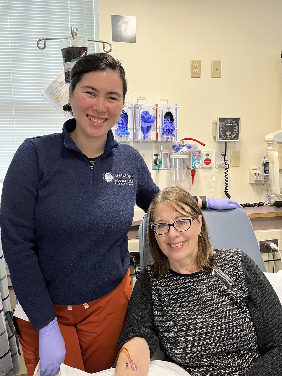 I’m turning  into an #IronWoman with a help of a <a href="/SimmonsUniv/">Simmons University</a> <a href="/SimmonsNursing/">Nursing@Simmons</a> nurse alumna. Grateful to be in good hands!