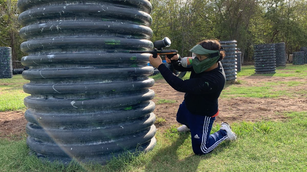 TanksPaintball's tweet image. Paintball. Airsoft. Axe Throw. Gellyball. #allfun #gellyball #gelblaster #paintball #fortbendtx #sugarlandtx #toyota #bigmanadventures #rosenbergtx #tacos