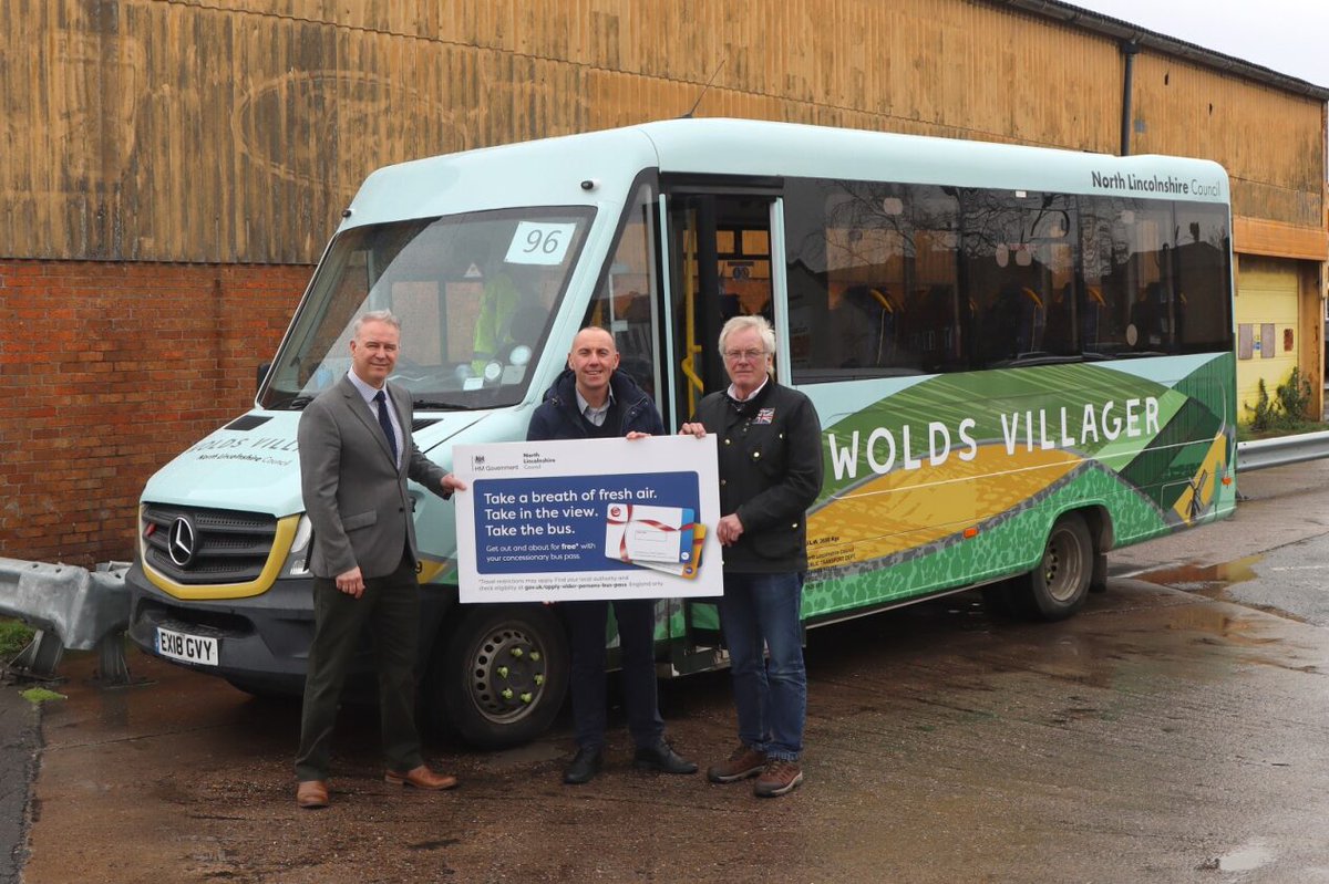 New look revealed for popular rural community buses, Wolds Villager (number 96) and Isle Shopper (number 97). The buses connect residents in the low villages to Barton, Brigg and across the Isle of Axholme, including Haxey and Westwoodside thanks to Government cash.