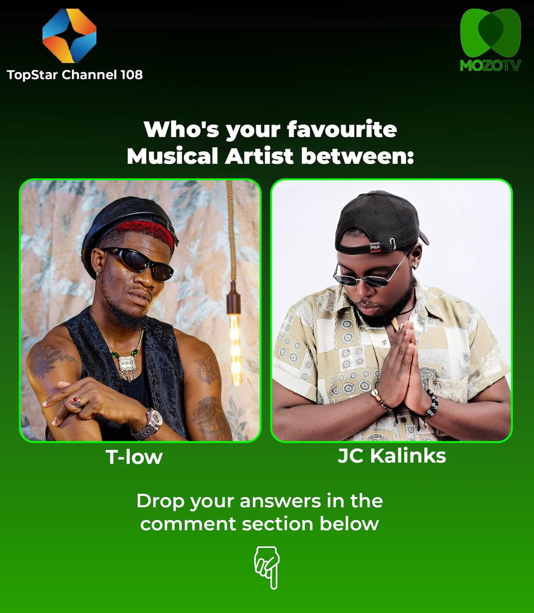 #Lets_Interact 🙂 Let's appreciate these talented and amazing Artists 💚 Share your favourite Artist and Song below 👇🏾 Tune In Now! TopStar Channel 108 and 544 on DTH (Dish)💚 Also, install the Startimes APP via the link below 👇🏾: play.google.com/store/apps/det…... #Music