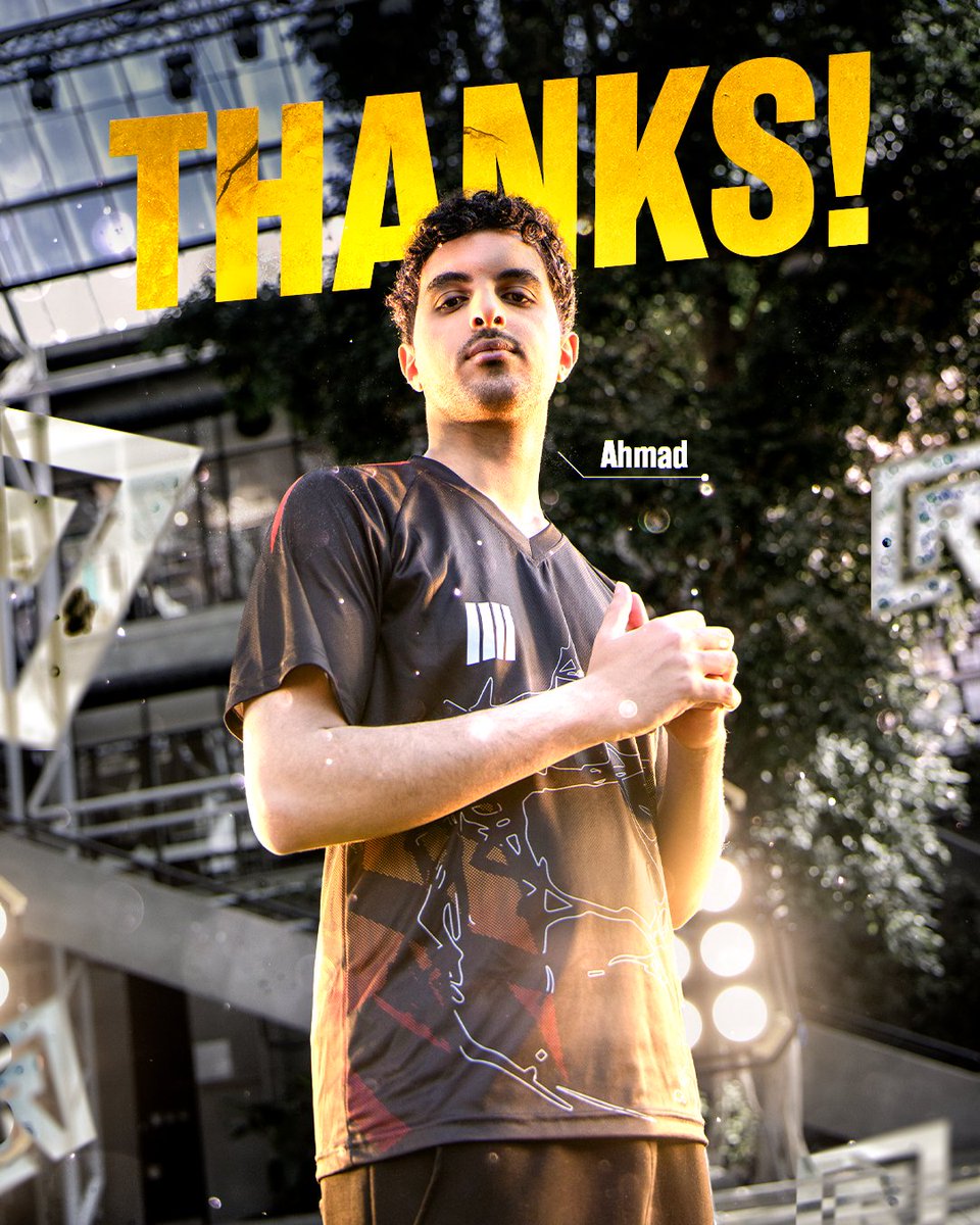 Thanks for everything, Ahmad! 🫡 Ahead of the second split of #RLCS 2024, we have come to a decision to part ways with @AhmadRL_. Thank you for all the effort and time spent with us, and best of luck! #WeAreOne