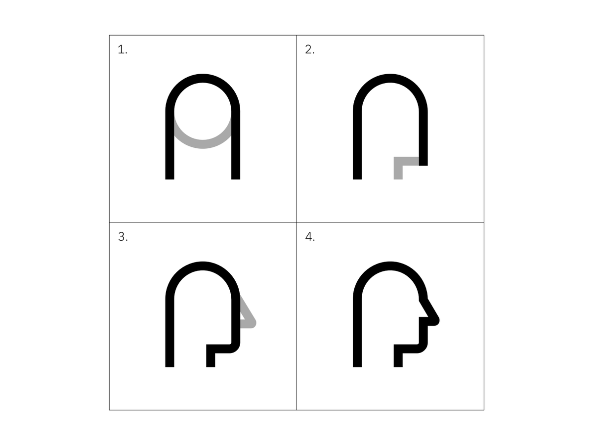 How to build a “side face” icon 📐✨