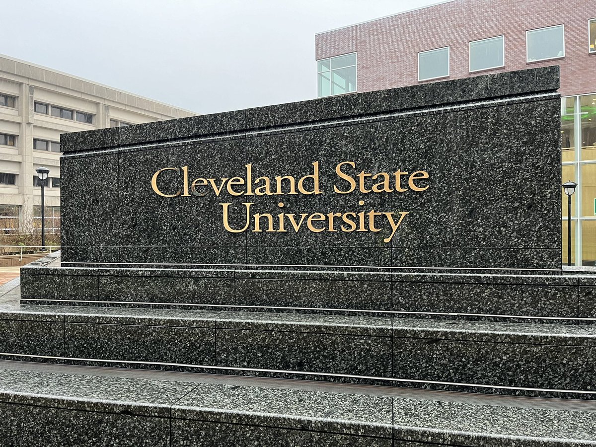 Our team attended a couple of recruiting opportunities this week right down the street @CLE_State they make a great parter to reach out to high schoolers and undergraduates alike! #labucate