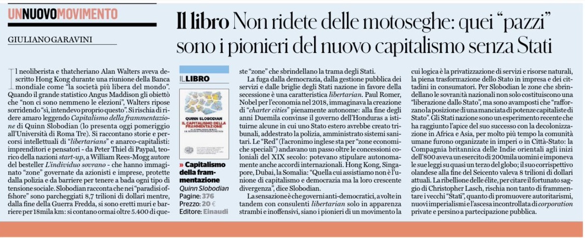 a review of my book for @fattoquotidiano by @GaraviniG ilfattoquotidiano.it/in-edicola/art…