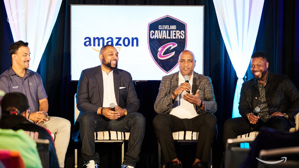 More than 100 entrepreneurs and local small business owners gathered at @RMFieldHouse yesterday for a Small Business Summit hosted by @amazon and the Cleveland Cavaliers!