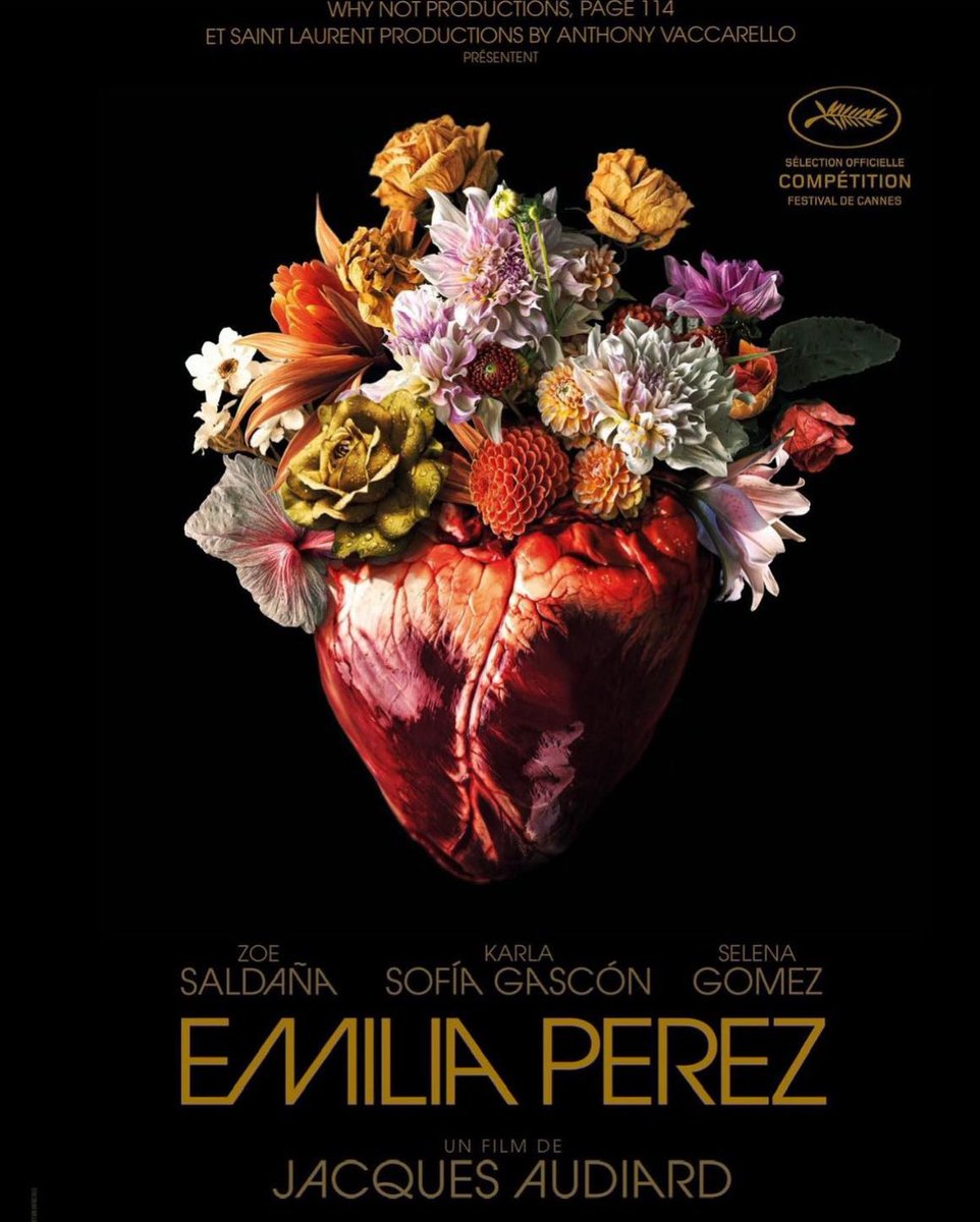Poster for 'Emilia Perez' 🌺