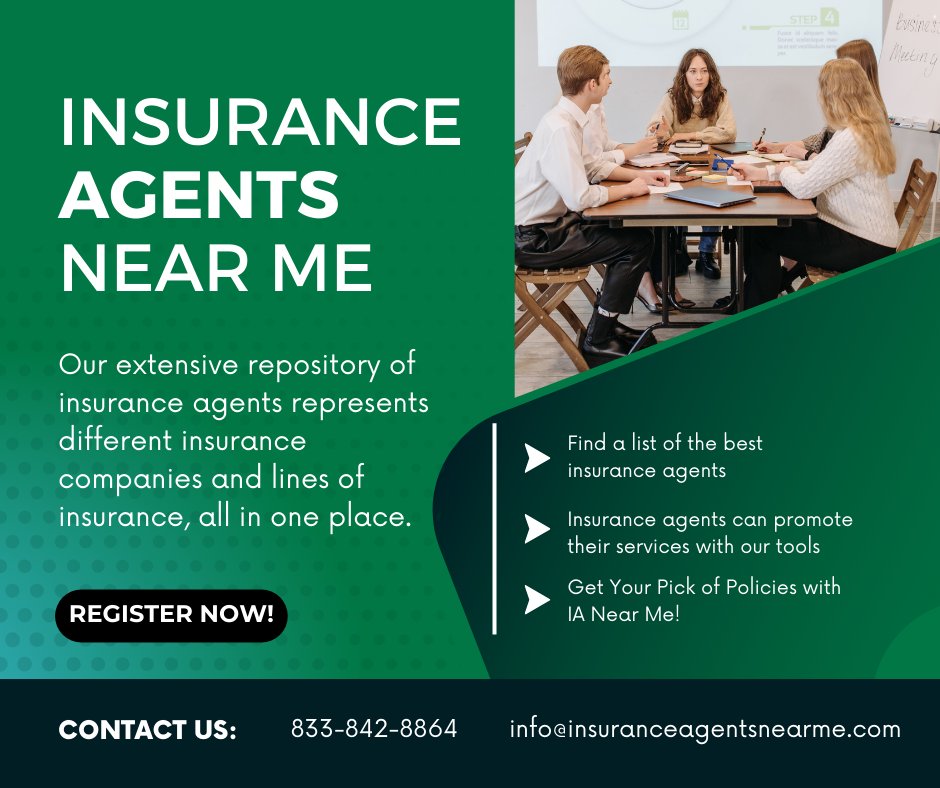 Our extensive repository of insurance agents represents different insurance companies and lines of insurance, all in one place.

Register at insuranceagentsnearme.com/select-plan

#insurance
#insuranceagent
#insurancebroker
#insuranceagentsnearme
#insurancedirectory