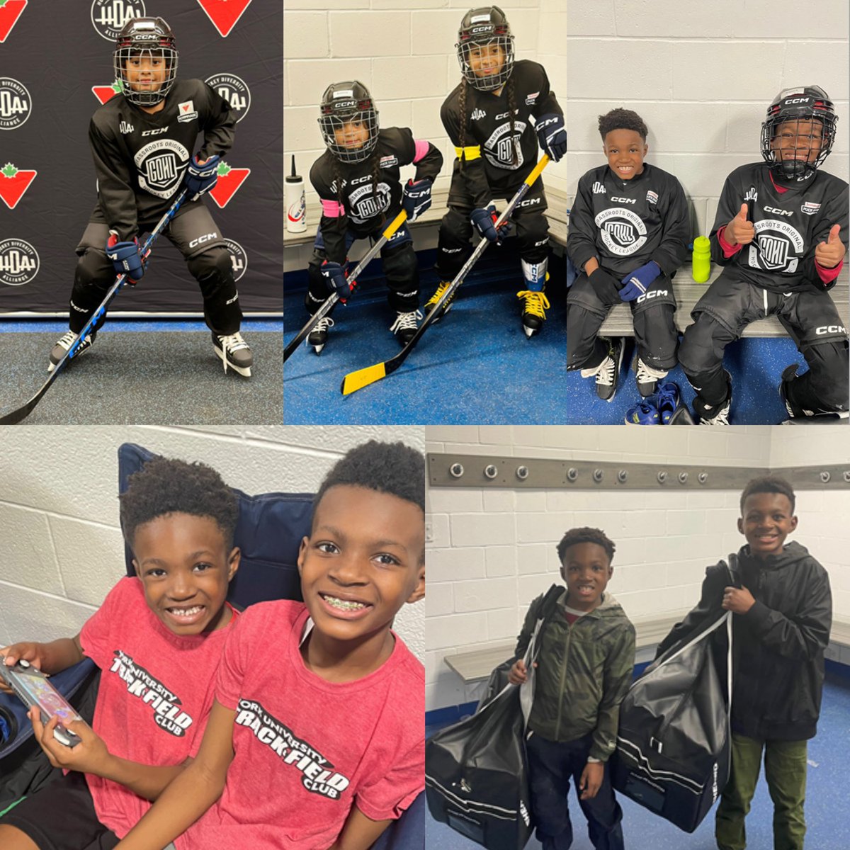 Happy Siblings Day! On #siblingsday the HDA would like to spotlight some of the brothers and sisters who participate in GOHL program. We value the importance of family and are so happy to see siblings being able to share these experiences with one another. Family > Everything