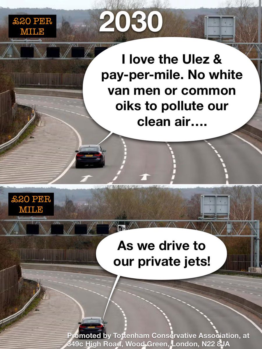 If Sadiq Khan wins on the 2nd May then he will introduce pay-per-mile ON TOP of the Ulez. There is only one way to stop him. The Conservatives are the only party standing up for motorists. 2nd May #VoteConservative, vote for @Councillorsuzie