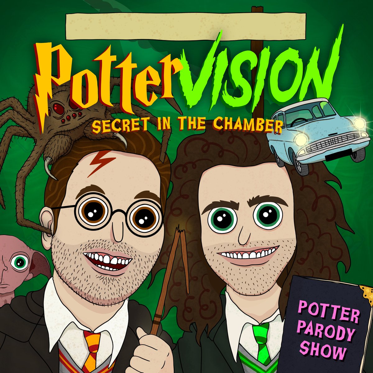 The Pottervision boys take you on a Ford Anglia ride through the Chamber of Secrets with new characters, new sketches and the same old Pottervision madness. Pottervision is coming to Smock Alley this Sat, 13th Apr @ 7:30pm 🎟️ smockalley.com/pottervision-s…