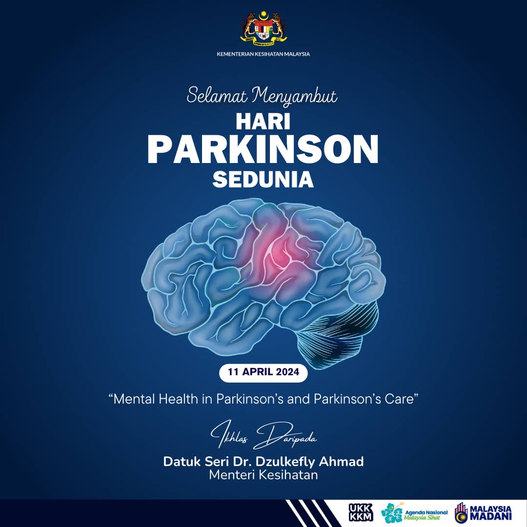 🌷 Hari Parkinson Sedunia disambut pada 11 April setiap tahun untuk memberi kesedaran kepada masyarakat mengenai penyakit Parkinson. Parkinson adalah penyakit degeneratif neuron yang mengurangkan pengeluaran dopamin, sejenis bahan kimia untuk pergerakan. Parkinson lebih kerap…