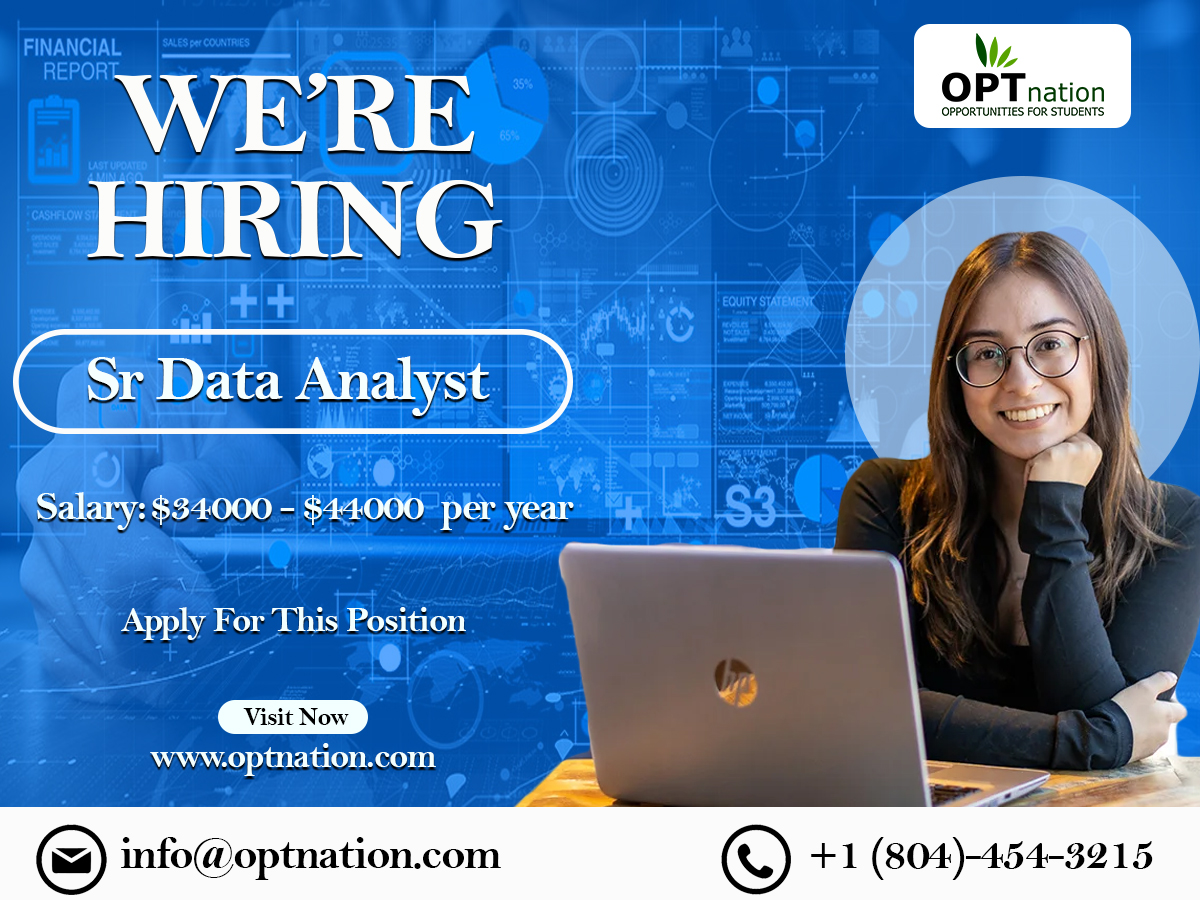 Job opening for the position of Sr Data Analyst, Ohio city, OH
Apply by register right away!
optnation.com/sr-data-analys…
.
.
.
#hiringnow #jobalert #jobsearch #jobseekers #jobsearching #jobopportunities #jobopening #jobshiring #jobsinusa #optjobsinusa #optjobs #usajobs #optnation