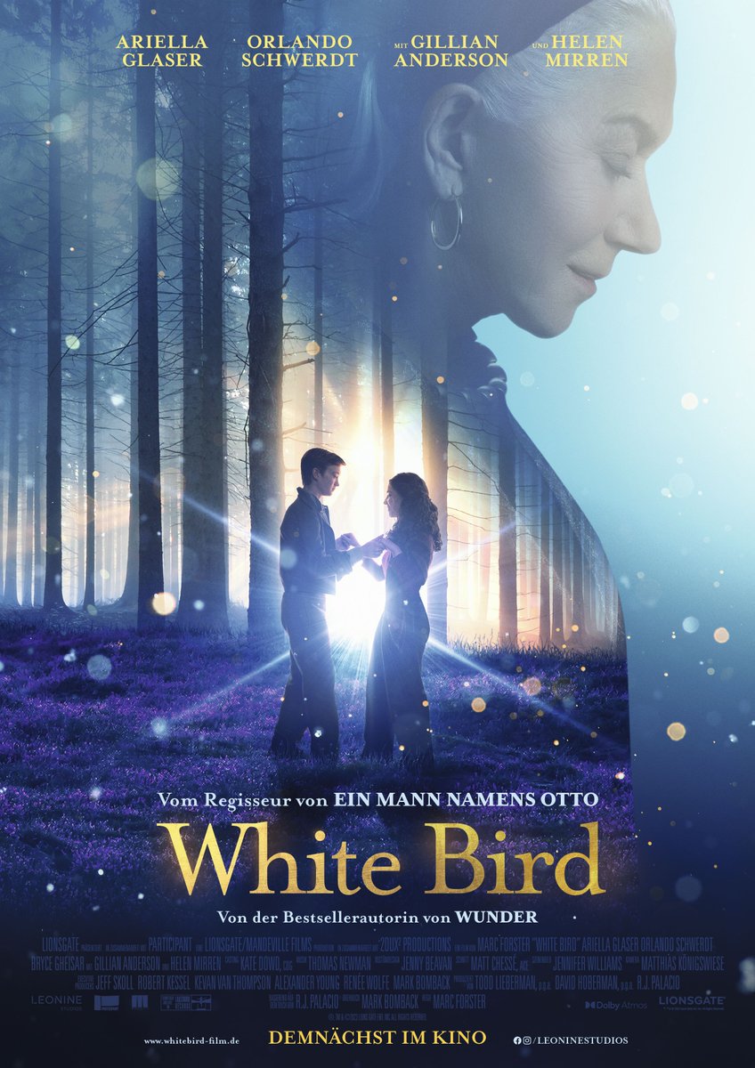 Filmbesprechung zur Roman-Verfilmung WHITE BIRD mit #HelenMirren; #WhiteBird; #Kino; #Filmkritik:  
babscrazy4film.blogspot.com/2024/04/white-…;  
Ab 11.4.2024 im Kino!