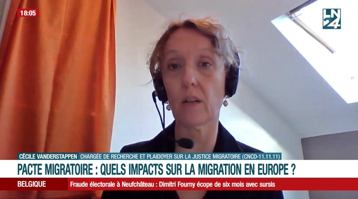 cncd111111's tweet photo. 🗣️ « On sait que les #migrations sont vraiment un levier de développement et non pas un défi, non pas quelque chose de négatif qu’il faut absolument contourner. » @VanderstappenC3 sur @LesNews24 
#NotThisPact #JusticeMigratoire

🎥 L'émission complète 👉 https://t.co/ES3bYnZEt5 https://t.co/kLkYPq8gBU