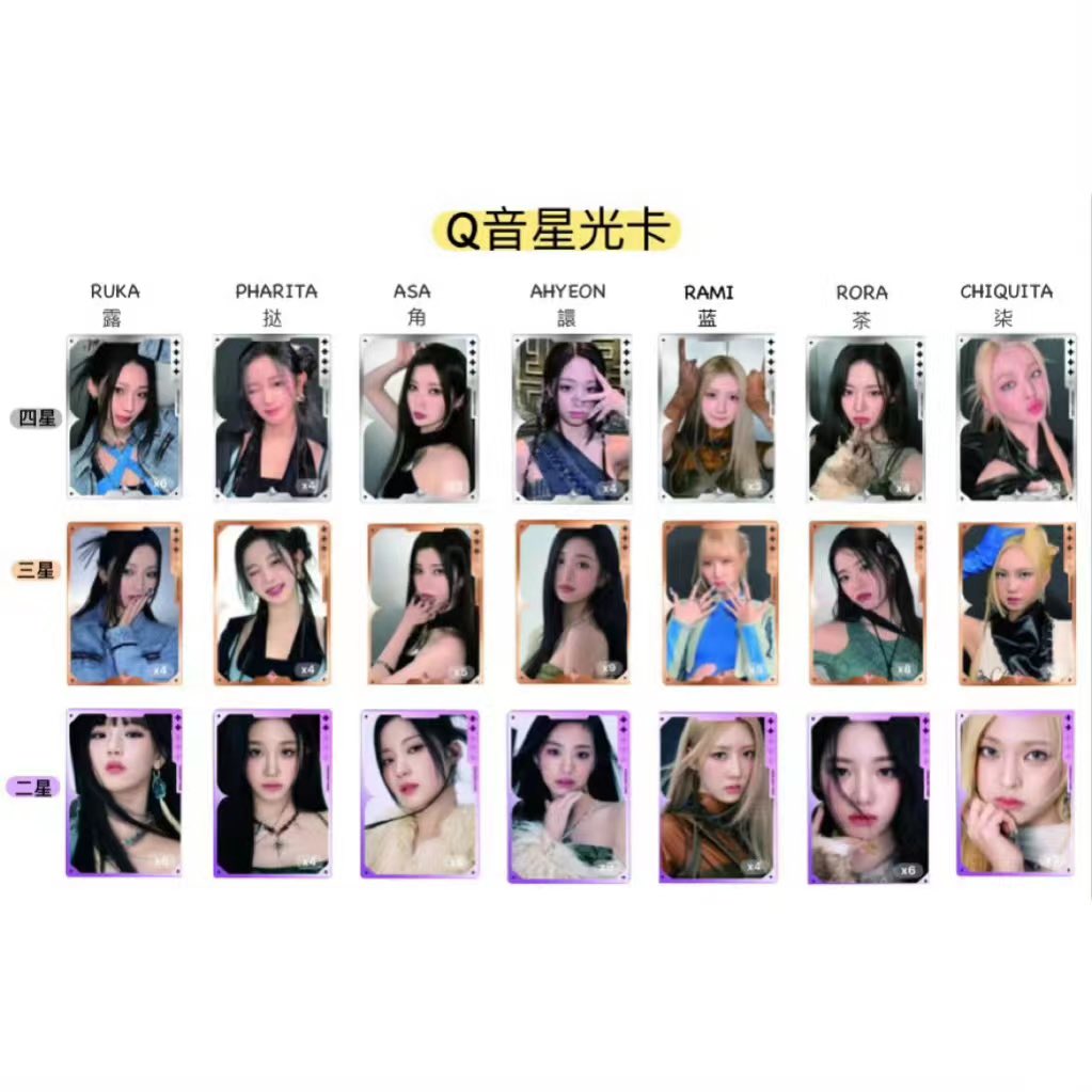 babymonster QQ Music 中華 特典A TME 7枚セット