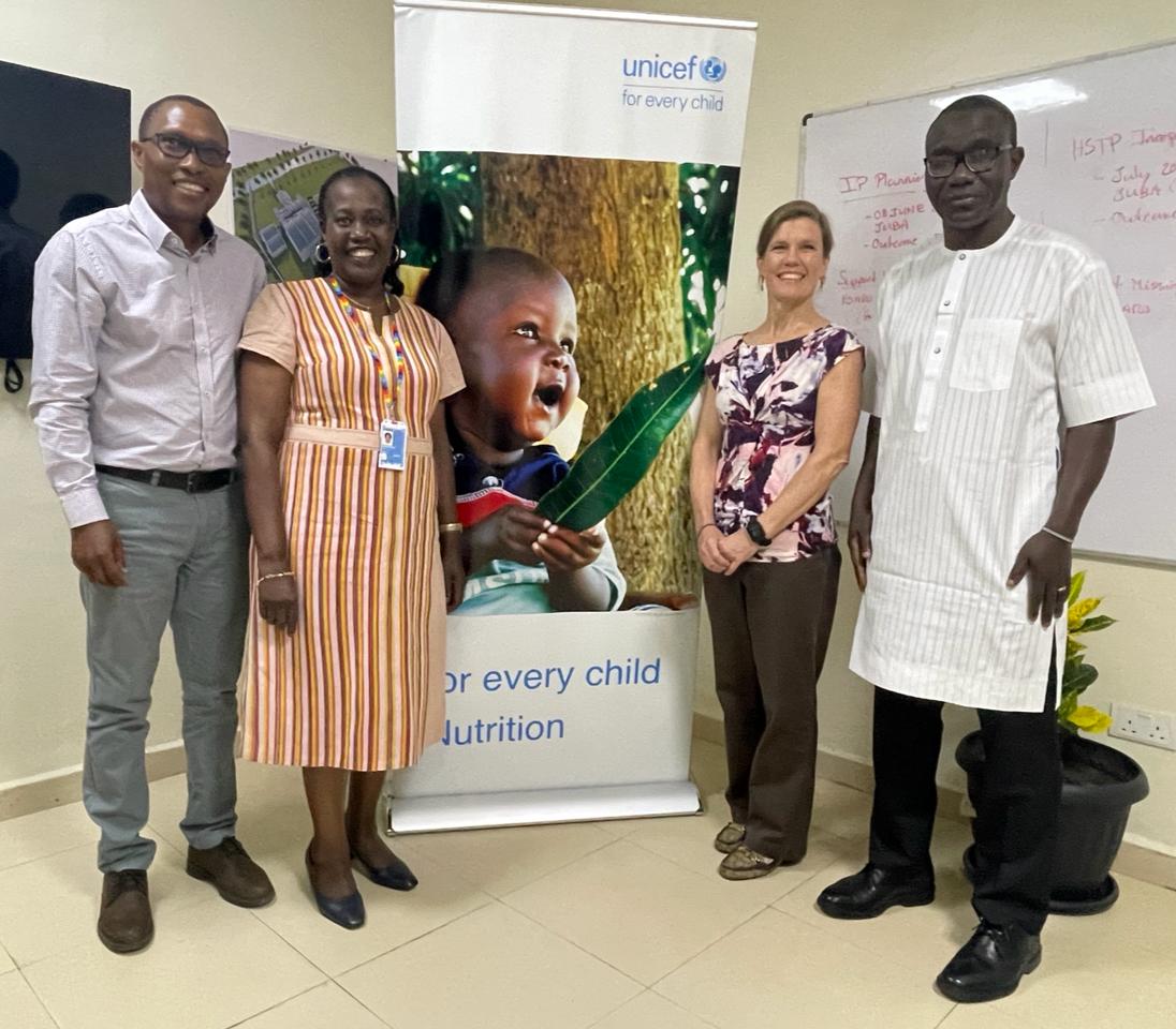 .@nancyjaburto, @FAO's Dep. Director of the Food & #Nutrition Division met with @ObiaUNICEF of @unicefssudan to discuss #Collaboration opportunities with @FAOSouthSudan. The meeting focused on collaboration in enhancing nutrition through food systems between the two agencies 🤝