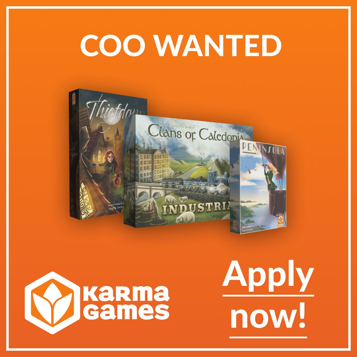 Karma Games is looking for a Chief Operating Officer (COO) for a permanent position right now. ⚙

Feel free to apply or share the job ad! :pray:

karma-games.com/contact/jobs/