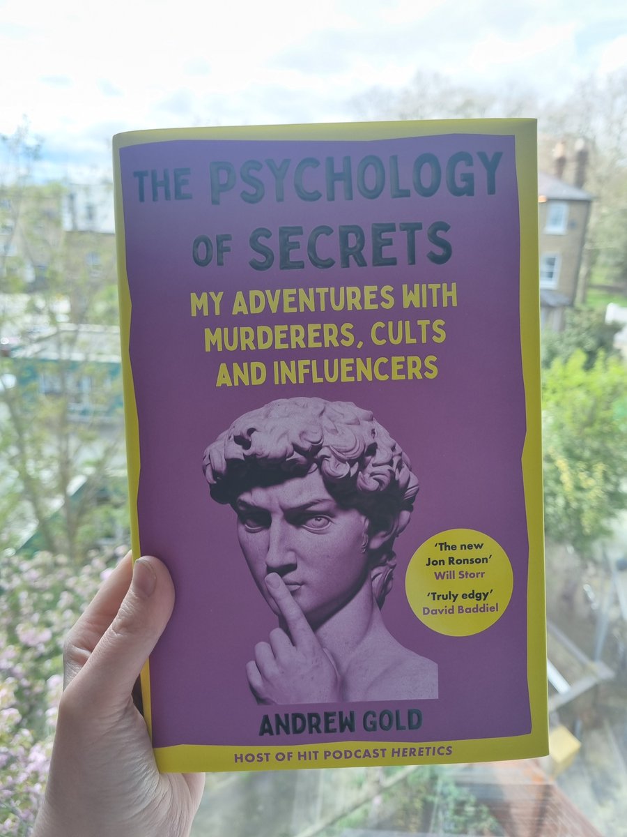 Happy Publication Day @AndrewGold_ok! The Psychology of Secrets is out today with @panmacmillan
