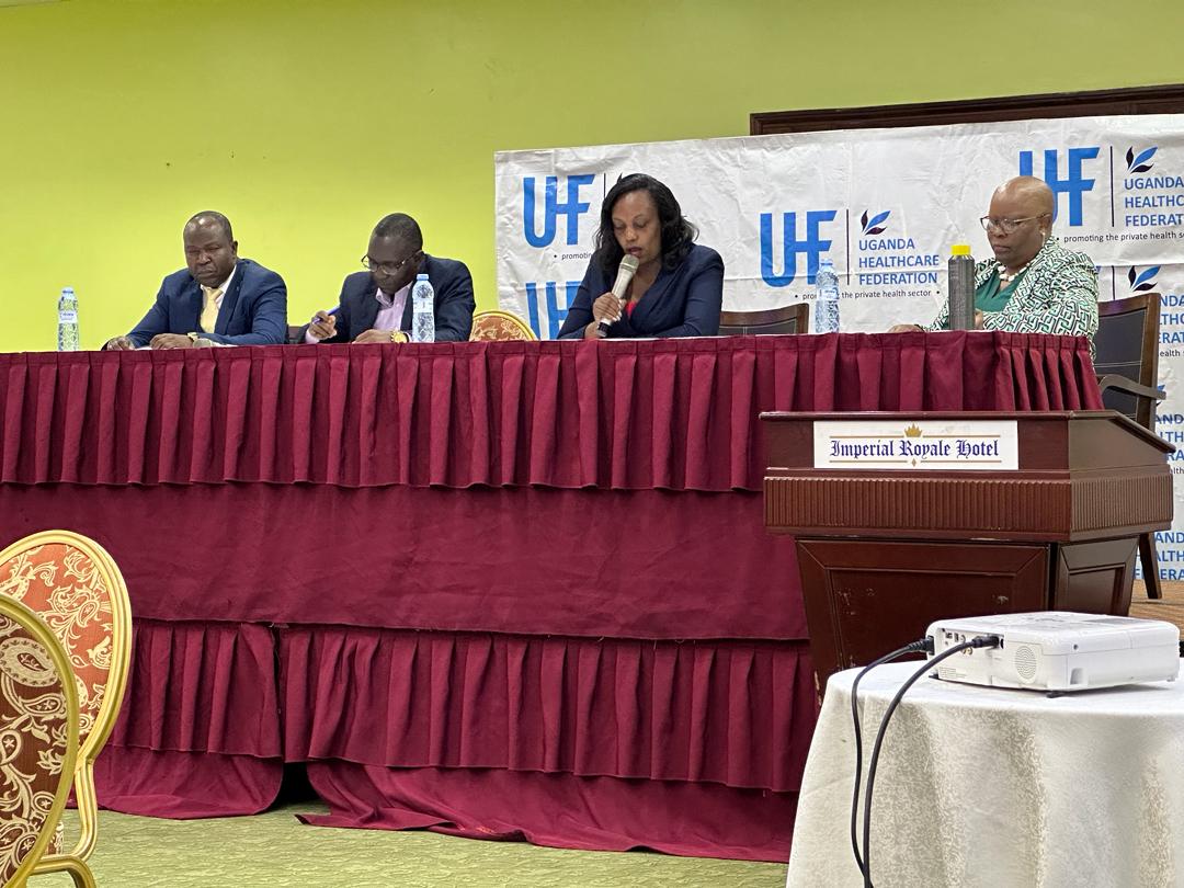The recommendation is to establish a national insurance system, which would alleviate the financial burden for many people'.

~ Dr.Miriam Mutero, GM C-Care IHK on the cost of healthcare in Uganda and how IHK is addressing it at @UgHealthcreFed
#PrivateHealthSectorConvention24