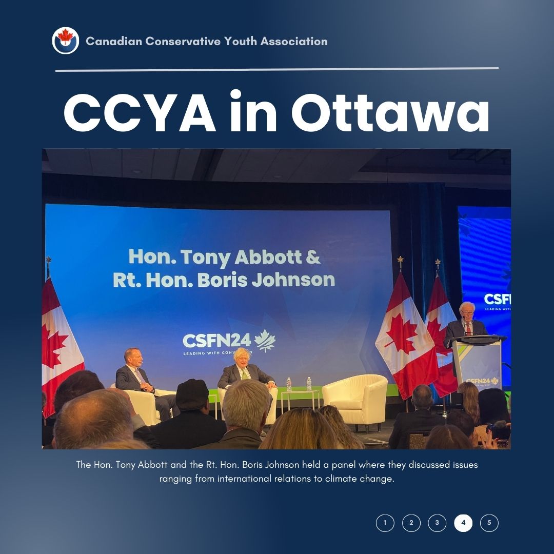 Canadian Conservative Youth Association (@cdnyouthcons) on Twitter photo CCYA was able to attend the CSFN 2024 Conference to continue to build the conservative movement and attract youth to get involved in politics. 
Check out what we have been up to on day 1! 
#CanadaStrongandFree #Conservative #Politics #cdnpoli CCYA was able to attend the CSFN 2024 Conference to continue to build the conservative movement and attract youth to get involved in politics. 
Check out what we have been up to on day 1! 
#CanadaStrongandFree #Conservative #Politics #cdnpoli
