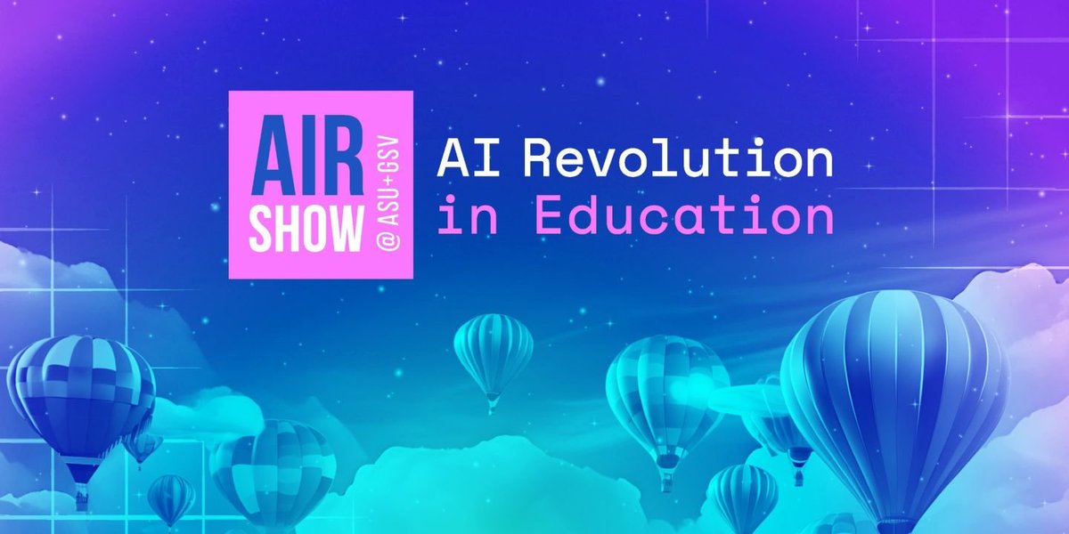 I'm going to the @asugsvsummit to see the AIR show! Let me know if you want to meet up. Also, I'm presenting Markify at the Student Demo Workshop Room this Saturday from 4:10 PM to 4:30 PM - as a high school student! 😱 Let me know of any sessions to attend! ⬇️ #asugsvsummit