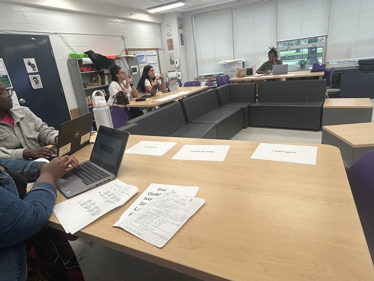 Shout out to @mrswest_gems for leading her department through an ALM strategy to analyze student work. 🥳 #CROWNSup👑