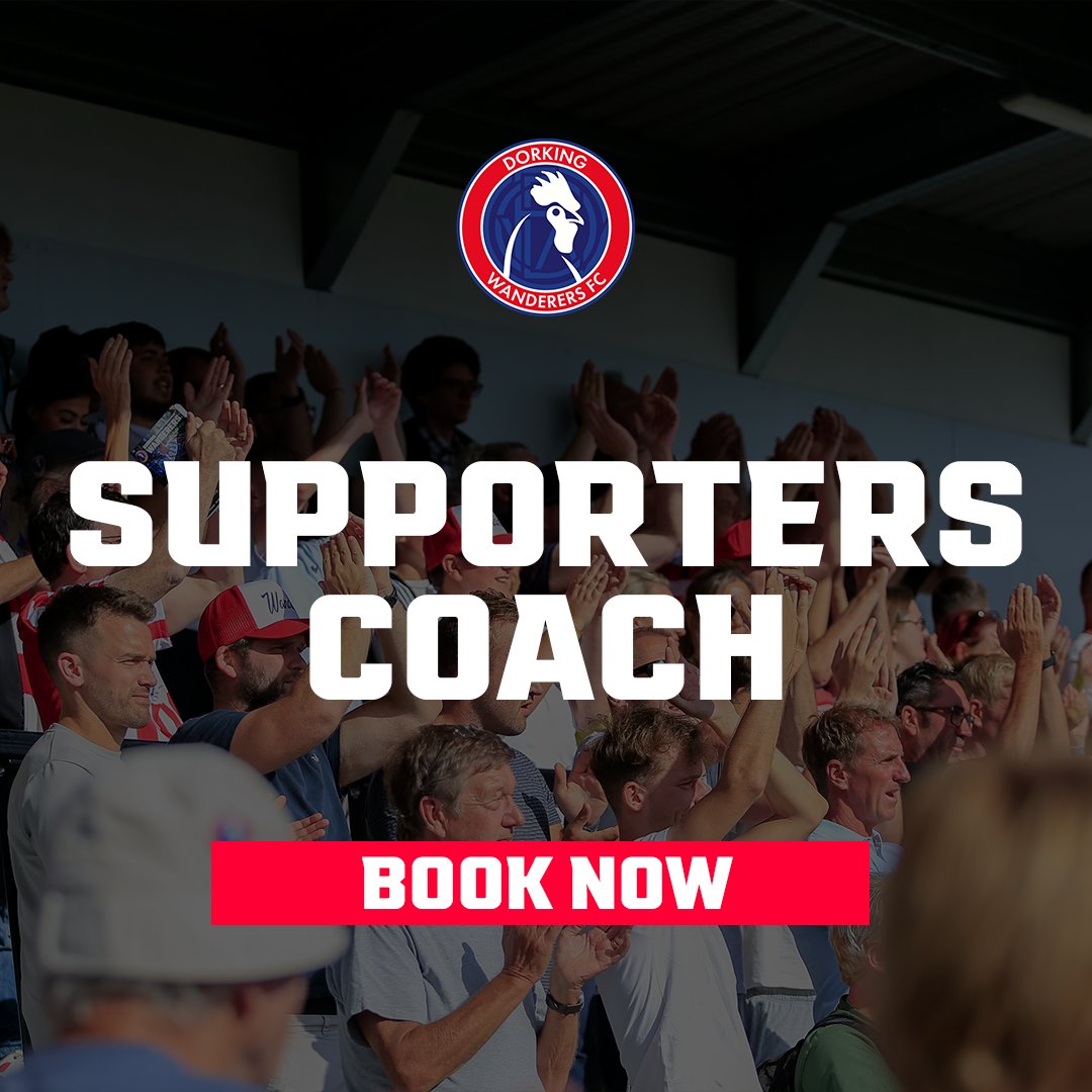 JOIN US ON THE ROAD AGAIN THIS SATURDAY VS ROCHDALE 🚌 Our supporters coach is selling out and is only £25 return 👇 dorkingwanderersfc.ktckts.com/event/dorochc/…