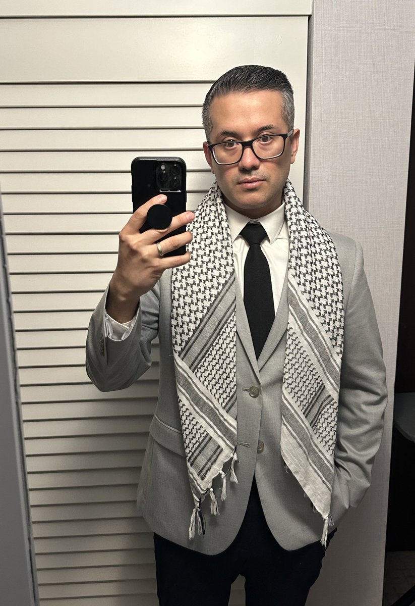 I think I’m ready for the conference, especially since I’m neutral about what’s happening in Palestine.