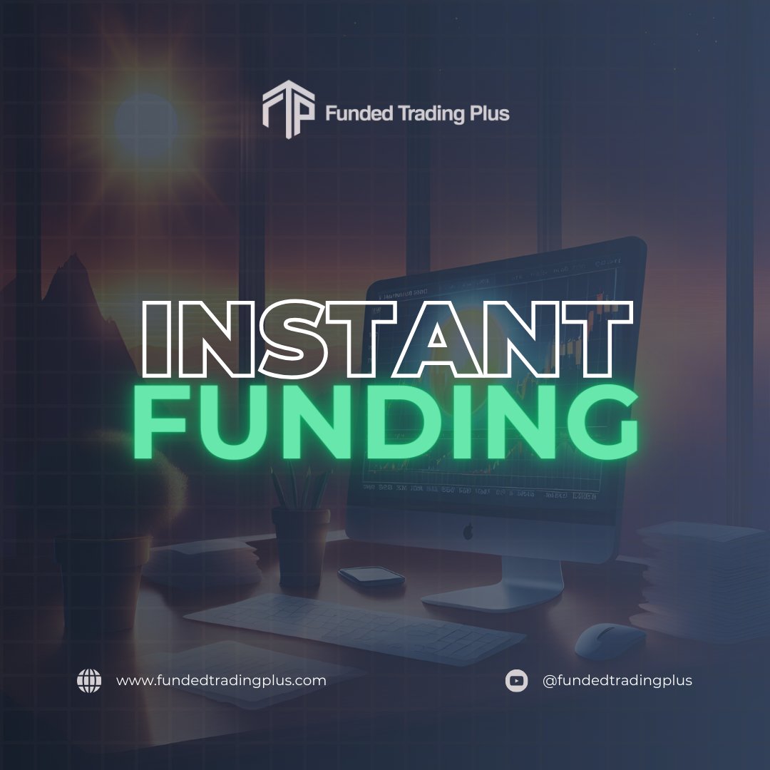 Instant Funding anybody? With our industry leading instant funding program you can skip the stress of evaluations💫 We are Funded Trading Plus.