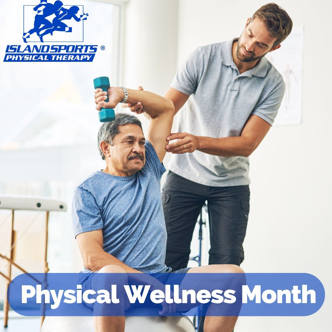 It's #PhysicalWellnessMonth! At #IslandSportsPhysicalTherapy, we promote #PhysicalHealth and #wellness in our community. Whether recovering from an #injury or seeking to improve your #FitnessLevel, our team is here to support you. See how we can help:

buff.ly/3yuA8Rc