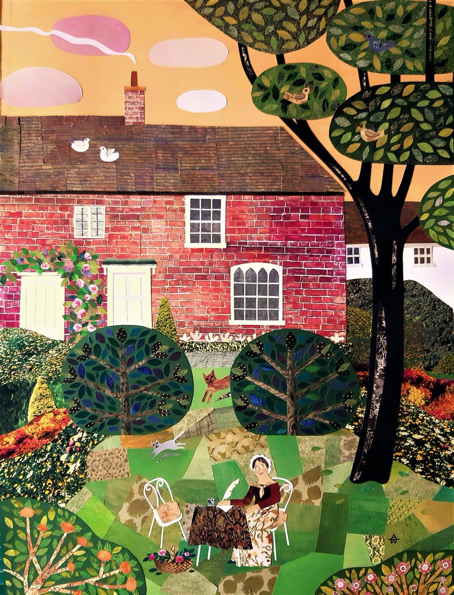 'Jane Austen/Chawton Cottage' by Amanda White Design