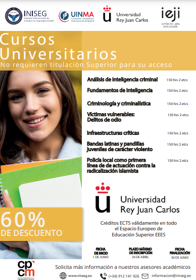 Gracias al convenio firmado entre el Colegio y @InisegOficial, ofrecen a nuestros colegiados un 60% de descuento en el precio de matrícula de interesantes cursos hasta el día 30 de abril. Empiezan el 1 de junio y duran un mes ✍️Más información en el email enviado y en esta foto⬇️