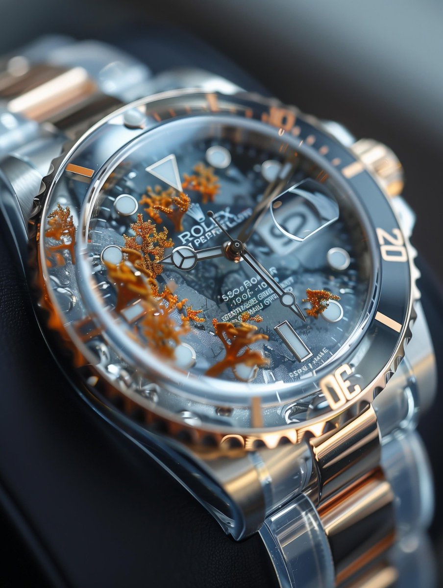 Aquatic Opulence Captured in Time
#luxurywatch #underwaterdesign #twotonedbracelet #elegantdial #luxurywatch #timepiece #craftsmanship #elegantdesign #rolex #watch #luxury #submariner #WatchesAndWonders2024 #WatchesAndWondersGeneva2024