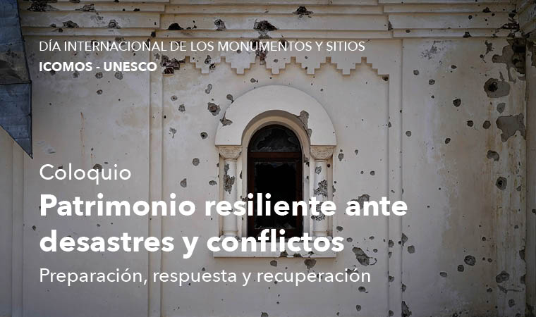 Celebramos el Día Internacional de los Monumentos y Sitios con el coloquio 'Patrimonio resiliente ante desastres y conflictos'. 📅 18 de abril, 19:00 horas 👉 coam.org/agenda-coam/8v… Organiza COAM Grupo de Trabajo de Patrimonio y @uaxuniversidad #patrimonio #coloquio