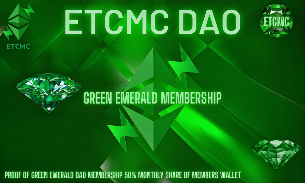 JustsEcho's tweet photo. 🚀 #ETCMC DAO #NFTs at 50% OFF! Mint yours NOW for 3.25 ETC at https://t.co/WkjnbzFagK 🎉 Don't miss this exclusive chance to be part of our future. Limited time only! #NFTSale #Blockchain #EthereumClassic #NFTDrop #DeFi $ETCPOW $ETC https://t.co/8gRenPvS2J