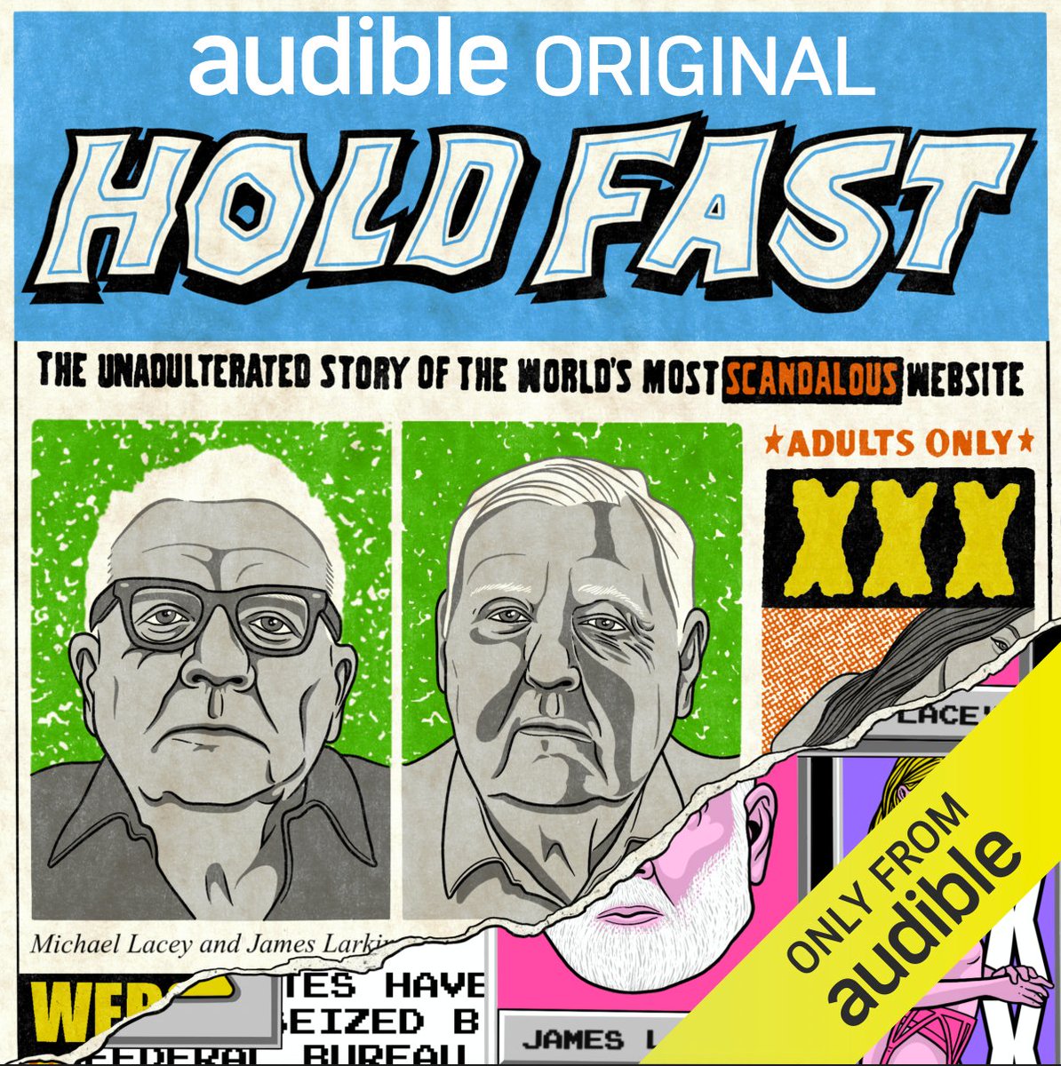 Yo, it's drop day ... a show conceived during lockdown four years ago is finally live: HOLD FAST is 460 minutes of sex! drugs! guns! and spelunking through the history of Backpage.com and the alternative press. Head to @audible and binge it: audible.com/holdfast
