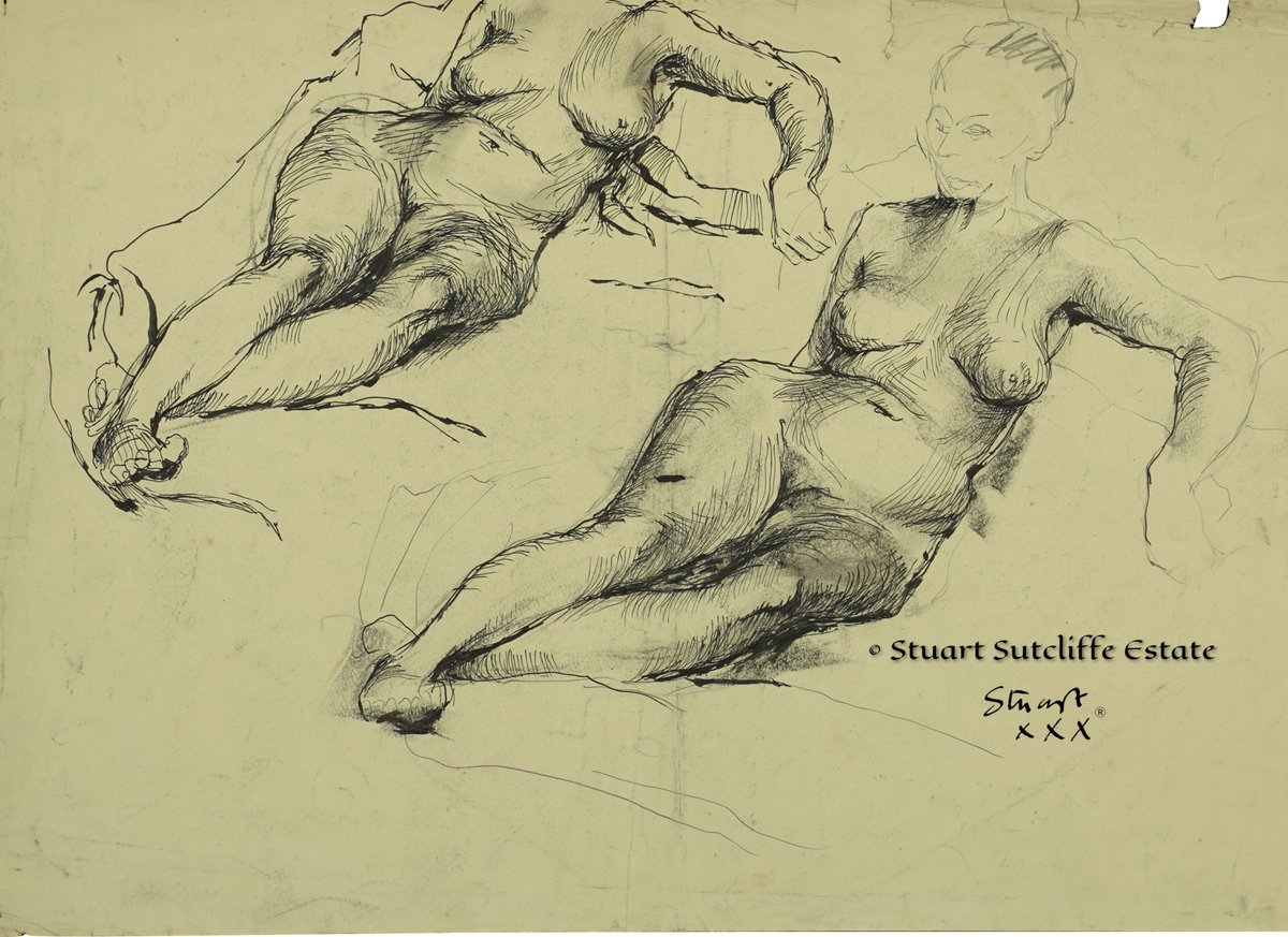 SutcliffeEstate's tweet photo. Waiting for the weekend like lounging for #Sutcliffe moody nude sketchbook. Explore the folio of archival works + large canvas oils and inky monotype abstracts. @SutcliffeEstate for #exhibits or corporate statement. https://t.co/RUMjr8QTYx #Collectors #Galleries #Museums https://t.co/k7N94jqN30