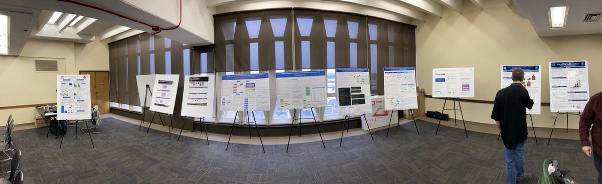 Lots of great posters ⁦@IWOCL⁩ on topics from Machine Learning, porting to ⁦@SYCLstd⁩ from CUDA, tooling for ⁦@SYCLstd⁩ and new features.