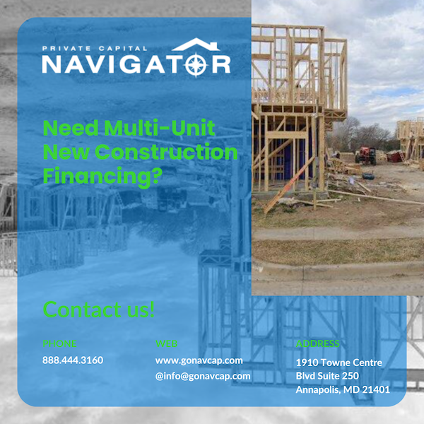 Looking for #financing for a Multi-Unit #newconstruction project? NavCap has funding options for you. 

#groundup #newbuild #constructionloan #privatelender #realestateinvesting 

gonavcap.com/we-offer-multi…