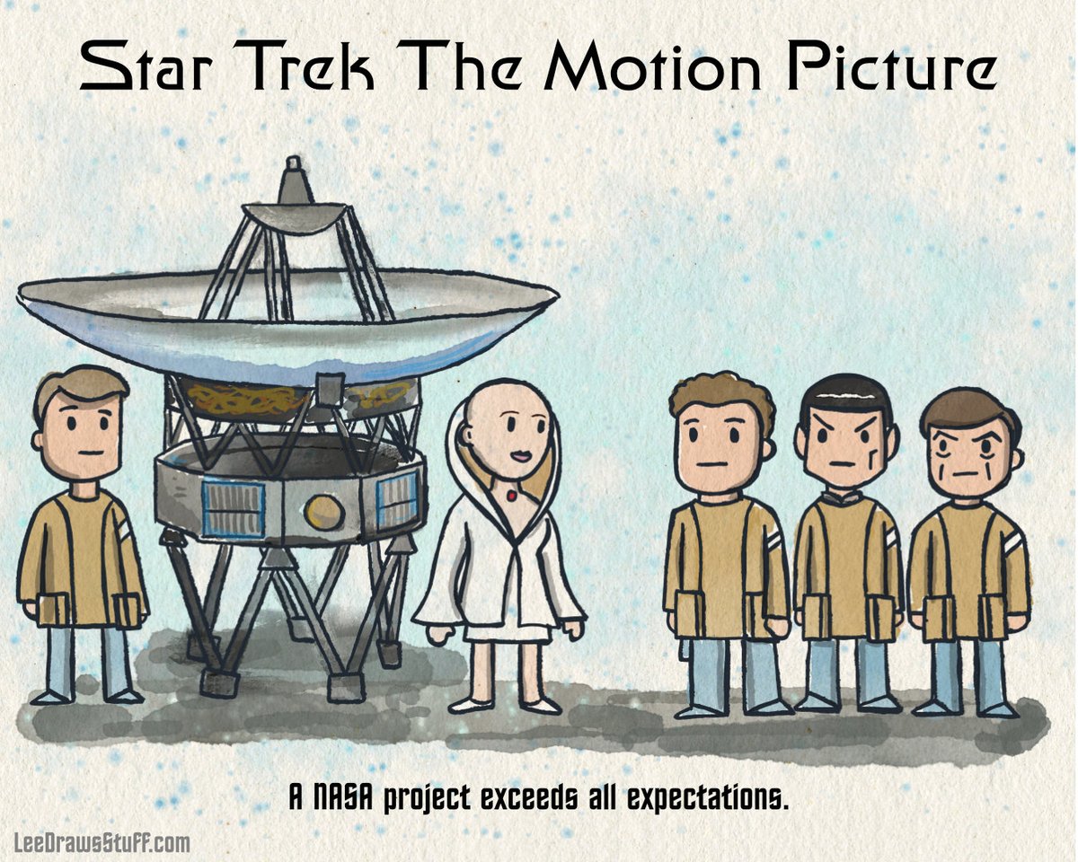 Single Sentence Trek - Star Trek The Motion Picture A NASA project exceeds all expectations. #startrek #startrekTMP #singlesentencetrek