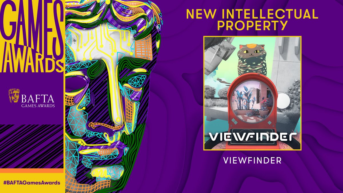 Viewfinder wins the award for New Intellectual Property 💡 #BAFTAGamesAwards