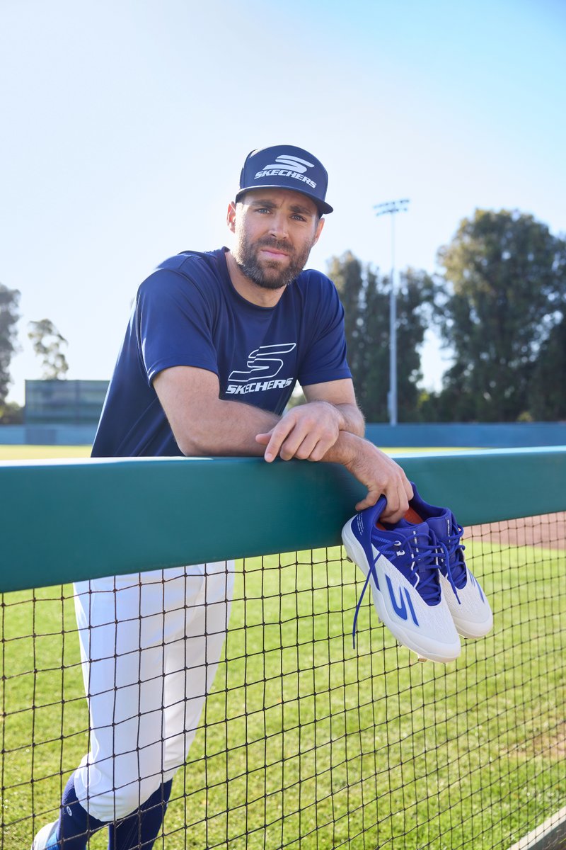 Clayton Kershaw has a new Dodgers teammate at Skechers ... Chris Taylor