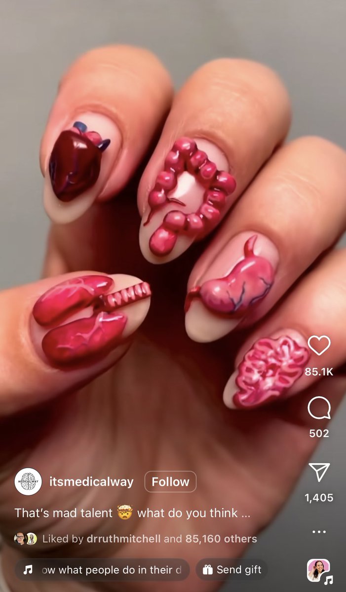 Have you ever heard of wearing your heart on your…nail?